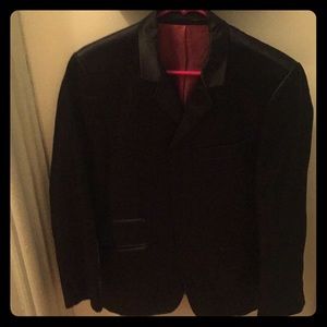 Merc Mod-style satin blazer